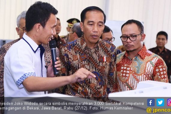 Jokowi: Ini Tahun Politik, Saya Minta Fokus Bekerja - JPNN.COM