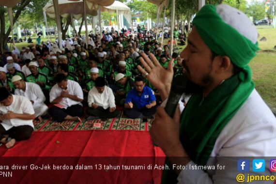 13 Tahun Tsunami, Ini Doa Driver Go-Jek & Walkot Banda Aceh - JPNN.COM