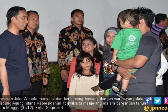 Jokowi Bikin Kejutan untuk Warga Saat Malam Pergantian Tahun - JPNN.COM