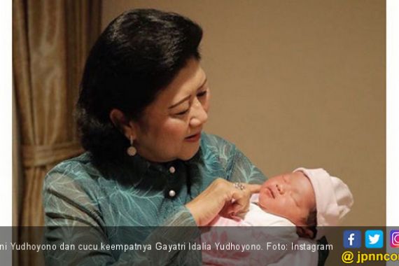 Ani Yudhoyono Bangga 4 Cucu Lahir di Tanggal Cantik - JPNN.COM