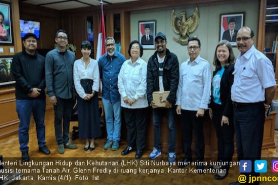 Menteri Siti - Glenn Fredly Kolaborasi Jaga Hutan Indonesia - JPNN.COM