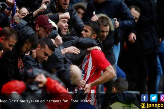 Debut di La Liga, Diego Costa Diusir Wasit - JPNN.COM