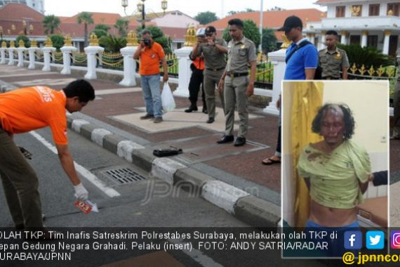 Dapat Bisikan Gaib, Gatot Bawa Molotov ke Gedung Grahadi - JPNN.COM