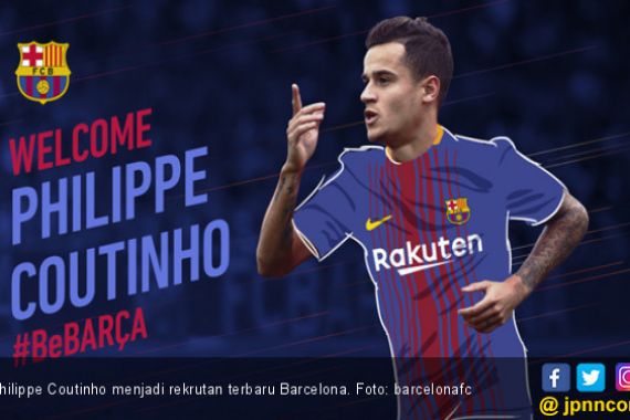 Pindah ke Barca, Philippe Coutinho Cuma Kalah dari Neymar - JPNN.COM