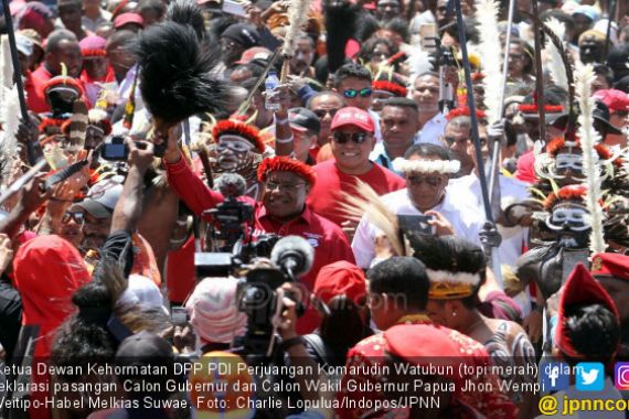 Komarudin Watubun Ingin Pilgub Papua Jadi Contoh Daerah Lain - JPNN.COM