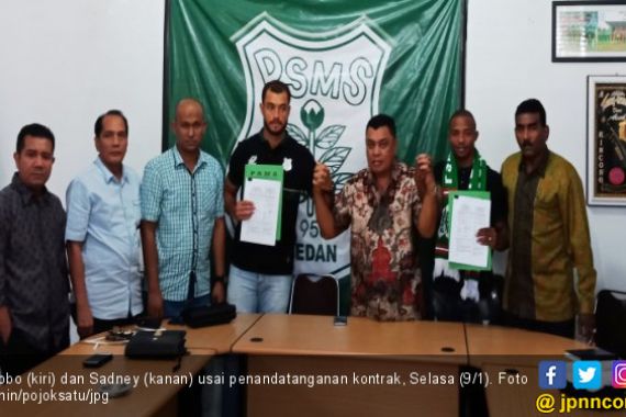 Lobo dan Sadney Urikhob Ungkap Alasannya Gabung dengan PSMS - JPNN.COM