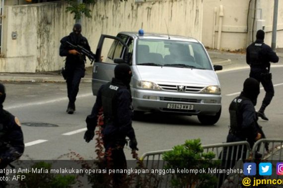 Satgas Anti-Mafia Tangkap 200 Anggota Ndrangheta - JPNN.COM