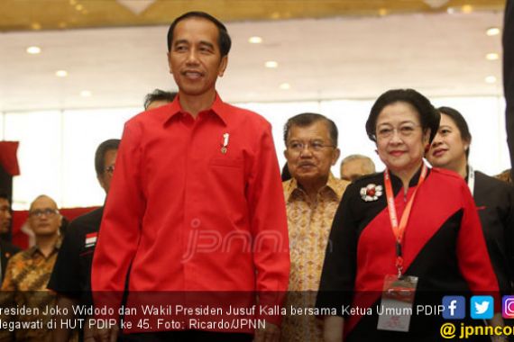 Inikah Isyarat PDIP Tak Mau JK Dampingi Jokowi Lagi? - JPNN.COM