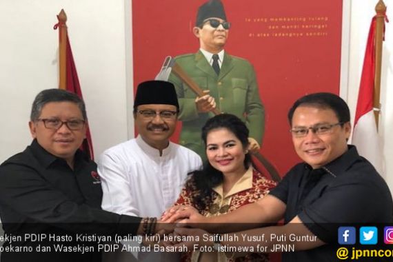 Ssttt, Ada Foto Surat PDIP Duetkan Gus Ipul dengan Mbak Puti - JPNN.COM