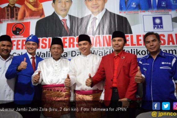 Zumi Zola: Kader PDIP-PAN Harus All Out Menangkan Sani-Izi - JPNN.COM