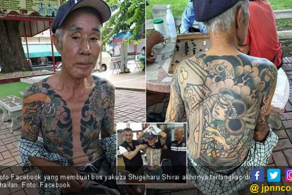 15 Tahun Buron, Bos Yakuza Tertangkap karena Foto Facebook - JPNN.COM