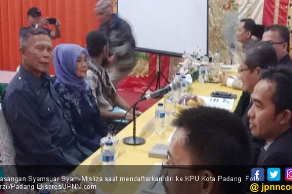 KPU Padang Diperintahkan Terima Pendaftaran Pasutri Ini - JPNN.COM
