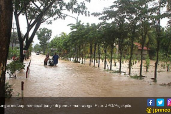 Sungai Gonggo Meluap, Ratusan Rumah Terendam - JPNN.COM