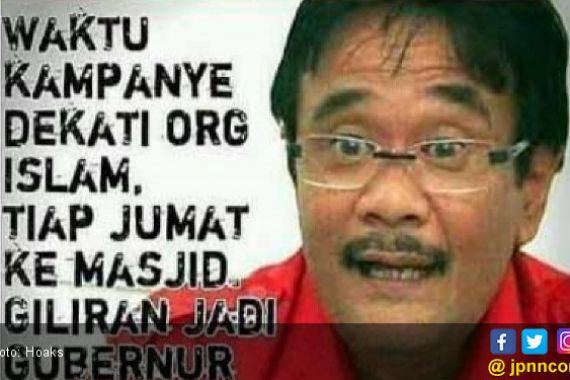 Djarot Saiful Hidayat Langsung Diserang Kampanye Hitam - JPNN.COM