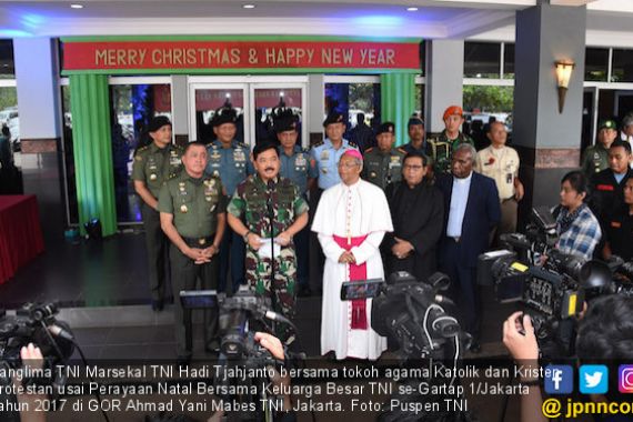 Panglima TNI: Natal Membawa Keselamatan kepada Umat Manusia - JPNN.COM