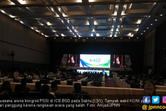 Voter Kongres PSSI Berang Minta KONI Nyanyi Indonesia Raya - JPNN.COM