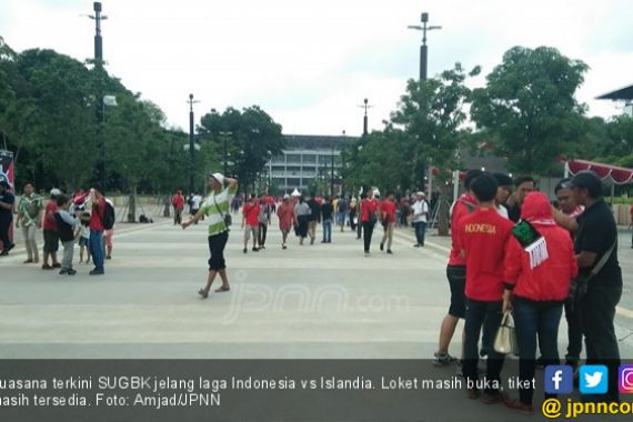 Timnas Indonesia vs Islandia: Masih Ada 10 Ribu Lembar Tiket - JPNN.COM