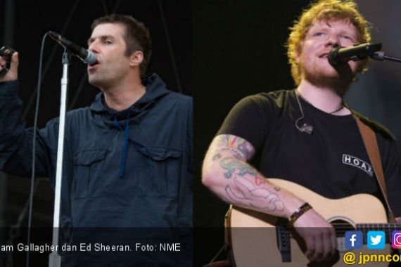 Liam Gallagher Vs Ed Sheeran, Siapa Jadi Pemenang? - JPNN.COM