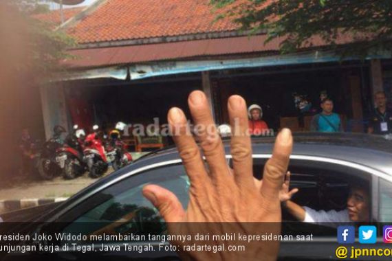 Kunjungi Tegal, Pak Jokowi Cicipi Kelezatan Sate Batibul - JPNN.COM