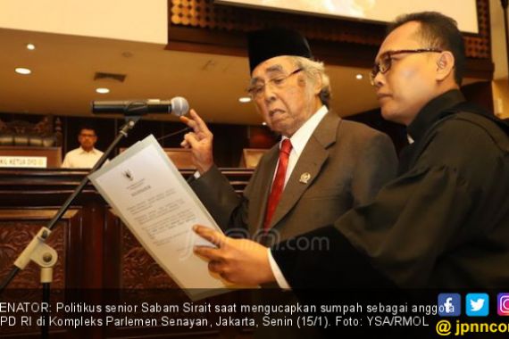 Pak Sabam Sirait Comeback ke Senayan sebagai Senator DKI - JPNN.COM