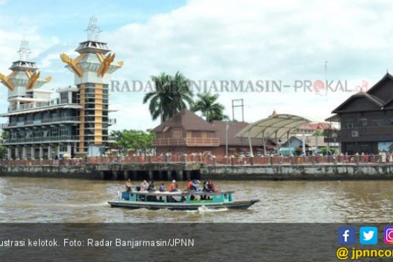 Wisata Susur Sungai di Banjarmasin? Gunakan Go-Kelotok Aja - JPNN.COM