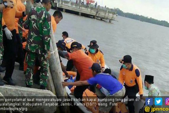 Jasad Haryadi Korban Pompong Tenggelam Ditemukan Mengapung - JPNN.COM