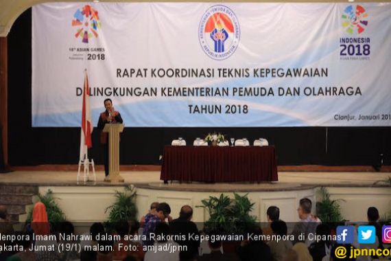 Gelar Rakornis, Menpora Sampaikan Enam Hal Ini - JPNN.COM