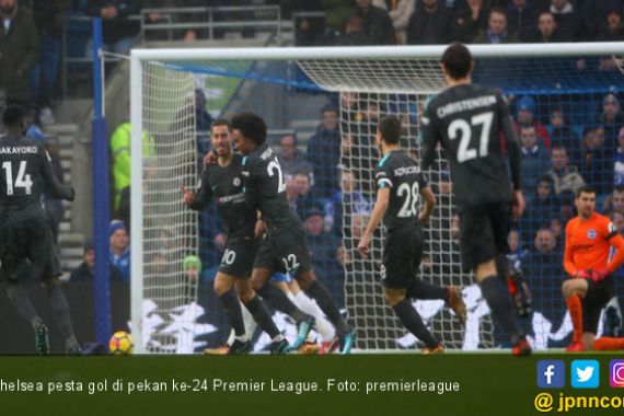 Pesta Gol ke Gawang Brighton, Chelsea Gusur Liverpool - JPNN.COM