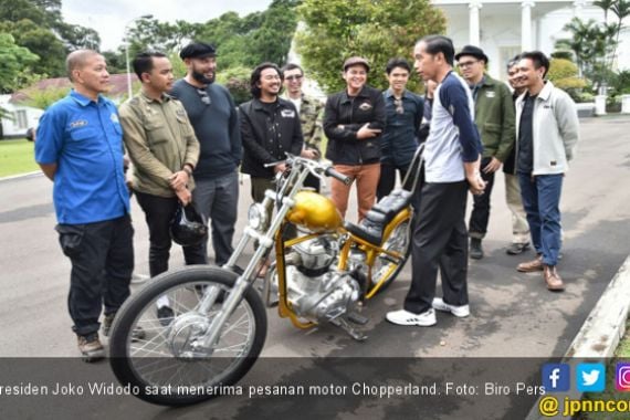 Cerita dari Pembuat Motor Chopperland yang Dibeli Jokowi - JPNN.COM