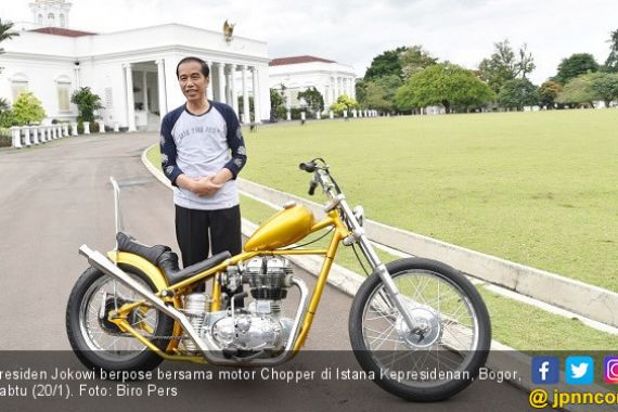Jokowi Semringah Chopperland Pesanannya Tiba - JPNN.COM