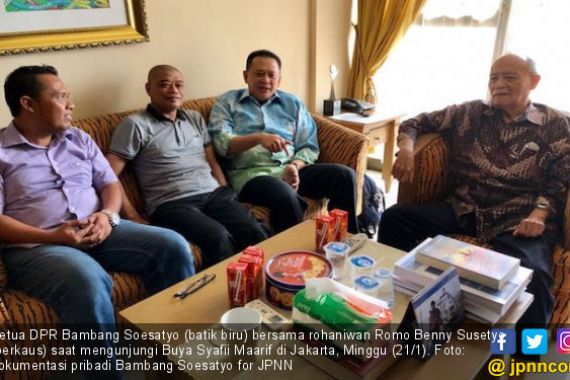 Tolak LGBT, Buya Syafii Beri Wejangan Khusus untuk Bamsoet - JPNN.COM