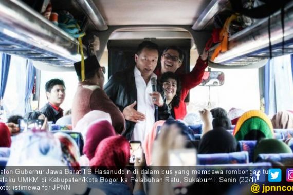 Kang Hasan Semangati Kalangan Perempuan Pelaku UMKM di Bogor - JPNN.COM