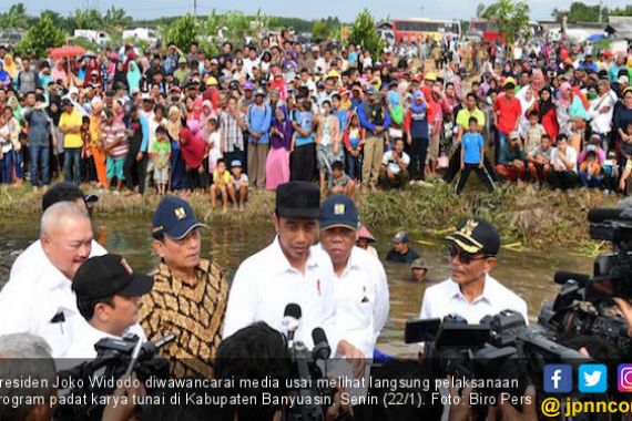 Jokowi: Proyek Padat Karya di Banyuasin Ada 189 Titik - JPNN.COM