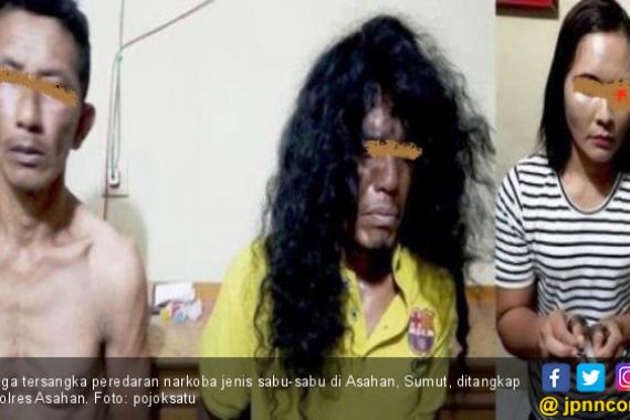 Sengaja Gimbal Rambut untuk Tempat Menyimpan Sabu - JPNN.COM