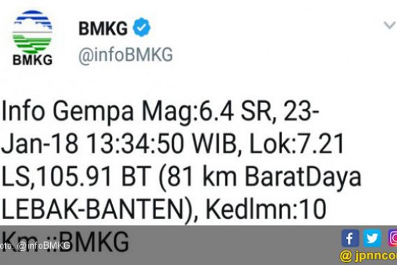 Gempa Goyang Jakarta, Anggota TNI Berlarian Keluar - JPNN.COM