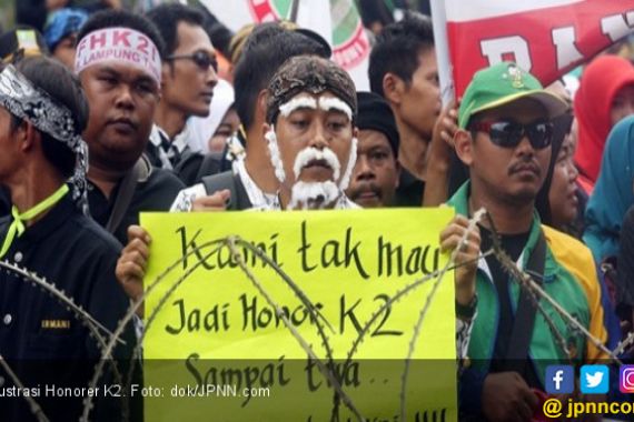 Banyak Honorer K2 Teknis Gagal Ikut Seleksi PPPK 2023, Kuota 80 Persen Dipertanyakan - JPNN.COM