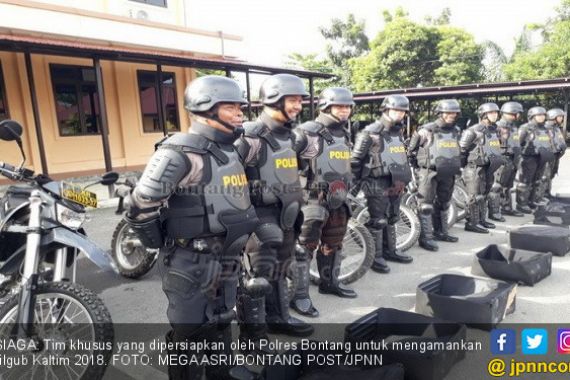 Amankan Pilgub, Tim Khusus Dibekali Senjata Laras Panjang - JPNN.COM