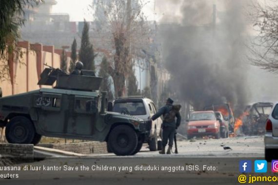 Menyamar Jadi Polisi, ISIS Serbu Markas Save the Children - JPNN.COM