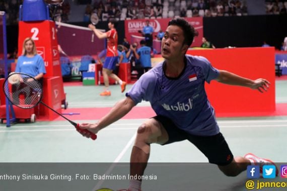 Anthony Sinisuka Ginting ke Perempat Final Indonesia Masters - JPNN.COM