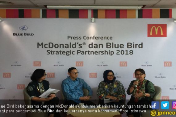 Blue Bird Gandeng McDonald’s Indonesia - JPNN.COM