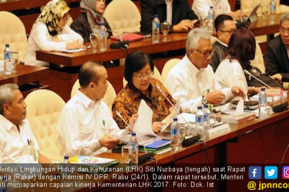 Di DPR, Menteri Siti Menjelaskan Capaian KLHK Tiga Tahun - JPNN.COM