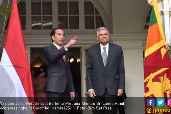 Jokowi Minta BUMN Bangun Infrastruktur di Sri Lanka - JPNN.COM