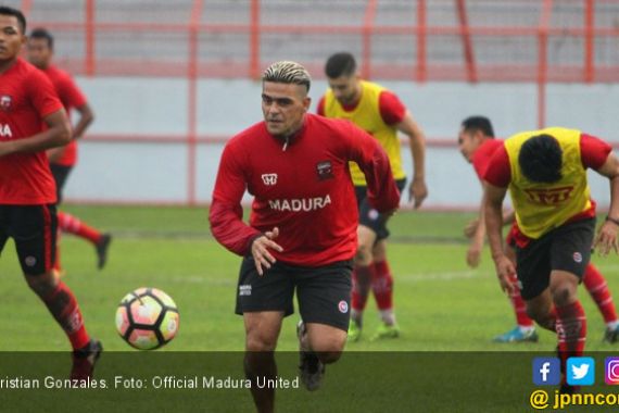Madura United Target Gonzales Cetak 2 Gol Lawan Persebaya - JPNN.COM