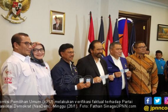 Ketua KPU Berterima Kasih Kepada NasDem - JPNN.COM