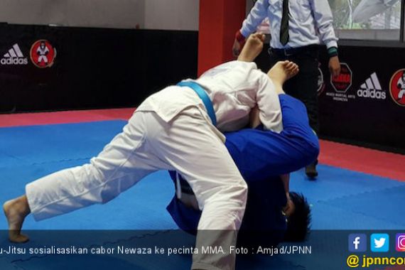 Ju-Jitsu Indonesia Sosialisasikan Nomor Newaza di Arena MMA - JPNN.COM