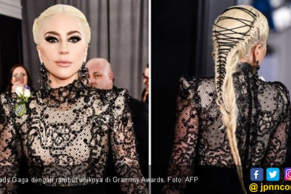 Baju Lady Gaga Boleh Normal, Tapi Rambutnya.. - JPNN.COM