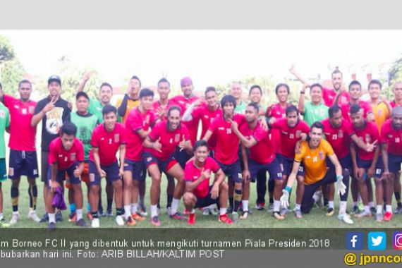 Gagal Lolos ke Babak 8 Besar, Skuat Borneo FC II Dibubarkan - JPNN.COM