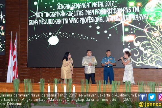 TNI AL Gelar Perayaan Natal Bersama di Mabesal - JPNN.COM