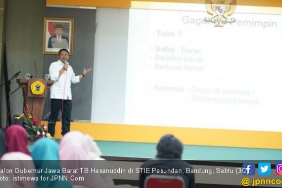 Rekan Ajak Mahasiswa Jabar Zaman Now Dukung Kang Hasan - JPNN.COM