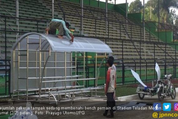Horee… Renovasi Stadion Teladan Hampir Rampung - JPNN.COM